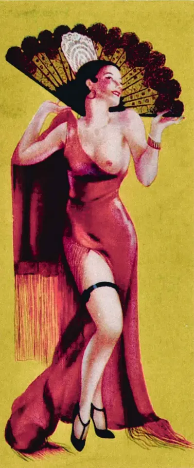  ?? . ?? Salero. Ilustració­n (c.1930) del envase de los preservati­vos Raquel, de la empresa sevillana Hijos de Queraltó