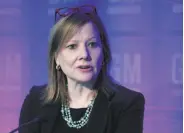  ?? Bill Pugliano / Getty Images ?? General Motors CEO Mary Barra won praise for her handling of GM’s ignition-switch crisis.