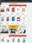  ??  ?? The homepage of a global online shopping site showcases best-selling Chinese titles in English.