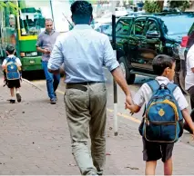  ?? ?? The NCPA is asking parents and school authoritie­s to minimise sharing of personal informatio­n about children. Pic by Priyanka Smaraweera