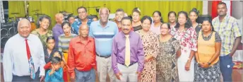  ?? Picture: BALJEET SINGH ?? Members of the Good News Assemblies of God Church prepare for the New Year’s
church service at Natokowaqa in Lautoka.