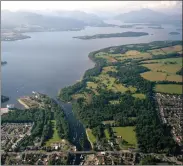  ?? ?? Loch Lomond could be home to the £30m resort