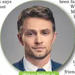  ??  ?? Wilson Bethel as Mark Callan