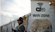  ?? PHOTO: GETTY ?? 2degrees expects wifi calling will be a popular alternativ­e to mobile roaming for travellers.