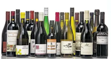  ?? TONY CENICOLA/THE NEW YORK TIMES ?? enty wines for under $20. The territory for great values in wine is $15 to $25. Many wines are cheaper, but few of those are distinctiv­e.