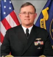  ?? THE ASSOCIATED PRESS ?? Navy Vice Adm. Tim Giardina, fired last year as No. 2 commander of U.S. nuclear forces, may have made his own counterfei­t $500poker chips with paint and stickers to feed a gambling habit that eventually saw him banned from an entire network of casinos,...