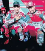  ??  ?? Lorenzo y Dovizioso.