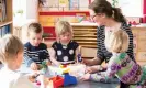  ?? Photograph: Folio Images/Alamy ?? Children at a kindergart­en in Sweden.