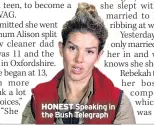  ??  ?? Speaking in the Bush Telegraph