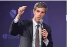  ?? MIKE DE SISTI/JOURNAL SENTINEL ?? Former Congressma­n Beto O’Rourke vowed to “lead the effort of rewriting the immigratio­n laws in our own image.”