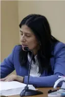  ?? MaYela lÓPeZ ?? Floribeth Rodríguez, de la Fiscalía de Alajuela, presentó la apelación.