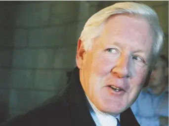  ?? - La Presse canadienne: Sean Kilpatrick ?? Bob Rae, ancien premier ministre néo-démocrate de l’Ontario de 1990 à 1995.