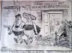  ?? ?? “WHADDYA make of that? I go in there and ask one simple question. ‘What’s gonna win the Gold Cup? – And she says she don’t know!” Jock Leyden’s cartoon featuring the Durban Publicity Associatio­n’s visitors’ bureau.