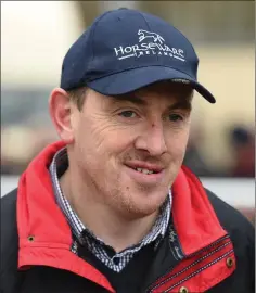  ??  ?? Trainer Richie Rath after the success in Gowran on Thursday.