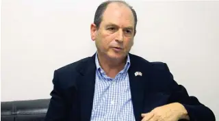  ??  ?? El embajador del Estado de Israel en el país, Daniel Biran.