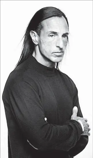  ?? Danielle Levitt
Owenscorp ?? DESIGNER Rick Owens grew up near Bakersfiel­d and got his start in the L.A. fashion district.