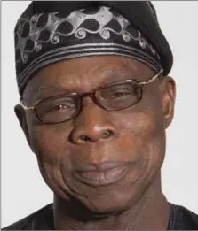  ??  ?? Obasanjo