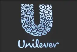  ?? (Brendan McDermid/Reuters) ?? THE UNILEVER LOGO is displayed on a screen on the floor of the New York Stock Exchange.