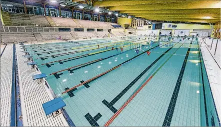  ?? FOTO: CN SABADELL ?? Los clubes de natación advierten de la difícil situación por el precio de la energía eléctrica. En imagen, Can Llong (CN Sabadell)