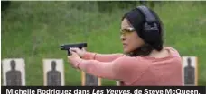  ??  ?? Michelle Rodriguez dans Les Veuves, de Steve Mcqueen.