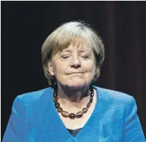  ?? FOTO – TASR/AP ?? Bývalá nemecká kancelárka Angela Merkelová.