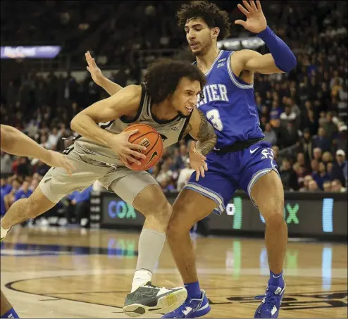  ?? Photo by Louriann Mardo-Zayat / lmzartwork­s.com ?? No. 20 Providence College will finish either third or fourth in the Big East after Wednesday night’s loss to Xavier. The Friars can secure the No. 3 seed with a victory over Seton Hall Saturday afternoon at the AMP.