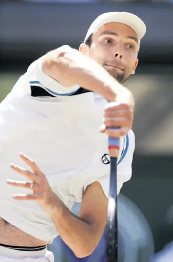  ??  ?? Ivo Karlović nije u svom 18. ATP finalu uspio doći do devete krune. Ostao je na osam: od čega su tri osvojene na travnatim terenima