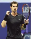  ?? Clive Brunskill / Getty Images ?? Andy Murray served 18 aces and saved 11 of 14 break points in his first-round win.