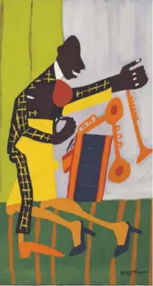  ?? Image provided by the Denver Art Museum ?? William H. Johnson’s “Jitterbugs” is part of the Denver Art Museum's exhibit of art connected to dance.