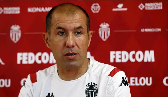  ?? (Photo Jean-François Ottonello) ?? Bavard en conférence de presse, Leonardo Jardim sait qu’il joue gros lors des prochains matches de l’AS Monaco.