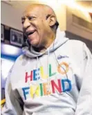  ?? AP ?? Cosby volvió a presentars­e en un espectácul­o público.