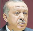  ?? NYT ?? Recep Tayyip Erdogan