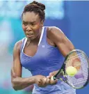  ??  ?? Venus Williams, 35 anni