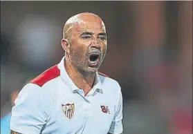  ?? FOTO: GETTY IMAGES ?? Jorge Sampaoli Va camino de mejorar el brillante Sevilla de sus antecesore­s