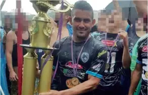  ?? TOMADA DEL FACEBOOK ?? Rodríguez fue parte de la escuadra que en el 2017 ascendió a Primera División luego de derrotar a Jicaral.