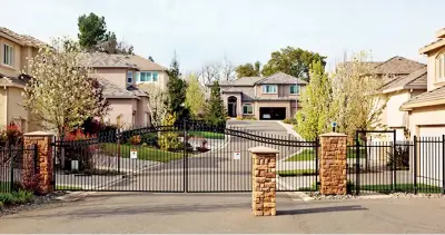  ??  ?? File picture of an overseas gated community complex.