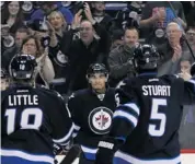  ?? Marianne Helm/Getty Images ?? Winnipeg Jets forward Evander Kane has five points in seven games to start the 2013-14 season.