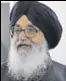  ??  ?? Parkash Singh Badal