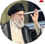  ??  ?? LEADER Iran’s Ayatollah Ali Khamenei