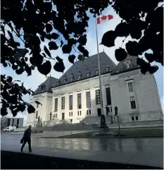  ?? THE CANADIAN PRESS FILES ?? A decision by the Supreme Court on Thursday could help expedite judicial process in drugged-driving trials in the legalized-marijuana era.