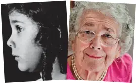  ??  ?? Child refugee: Six-year-old Judith Kerr, and in her 90s