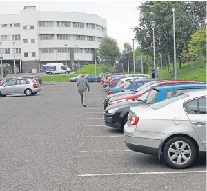  ??  ?? A correspond­ent says Angus councillor Colin Brown should not be considerin­g charging staff to park, as is the case at Ninewells Hospital.