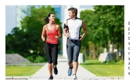  ??  ?? Being physically fit means your body can stream oxygen and nutrients to your brain, so always make time for exercise.