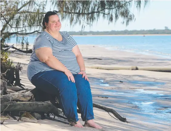  ?? Picture: GLENN HAMPSON ?? Monica Dawson will forever be thankful to the Salvation Army who helped her get back on her feet after she conceded being “broken”.