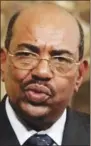  ??  ?? Omar al-Bashir