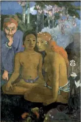  ??  ?? « Contes barbares », Paul Gauguin, 1902.