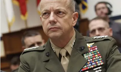  ?? Photograph: J Scott Applewhite/AP ?? ▲ Former Marine Gen John Allen.