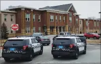  ?? File photo by Joseph B. Nadeau ?? Two teen boys have been arrested in connection to a Feb. 16 incident that caused a lockdown at Woonsocket Middle School.