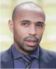  ??  ?? Thierry Henry