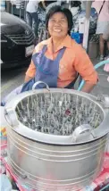  ??  ?? Ice- cream pops are just one of the thousands of items for sale at the vast Chatuchak market.